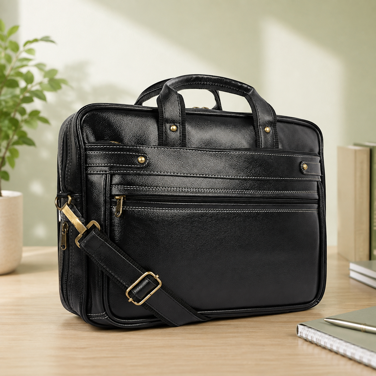 Obsidian Black Executive Messenger